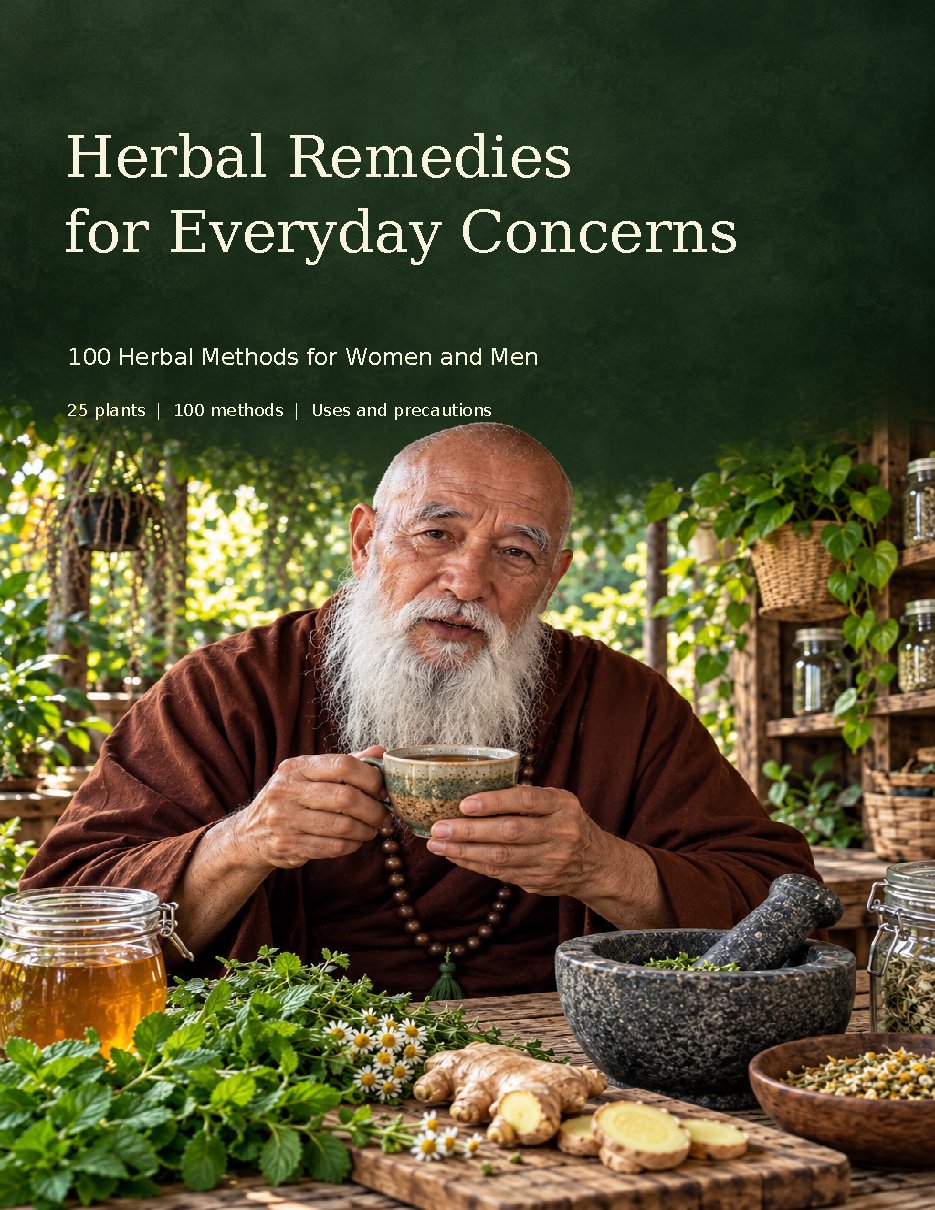 Book cover: Herbal Remedies for Everyday Concerns